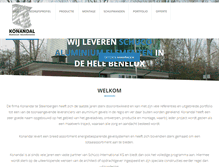 Tablet Screenshot of konandal.nl